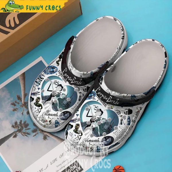 Corpse Bride Halloween Crocs Shoes