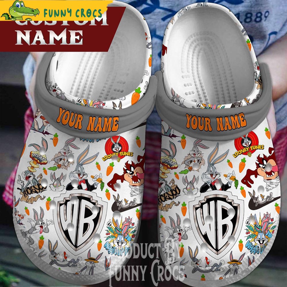 Custom Bugs Bunny Cartoon Crocs Shoes - Discover Comfort And Style Clog ...