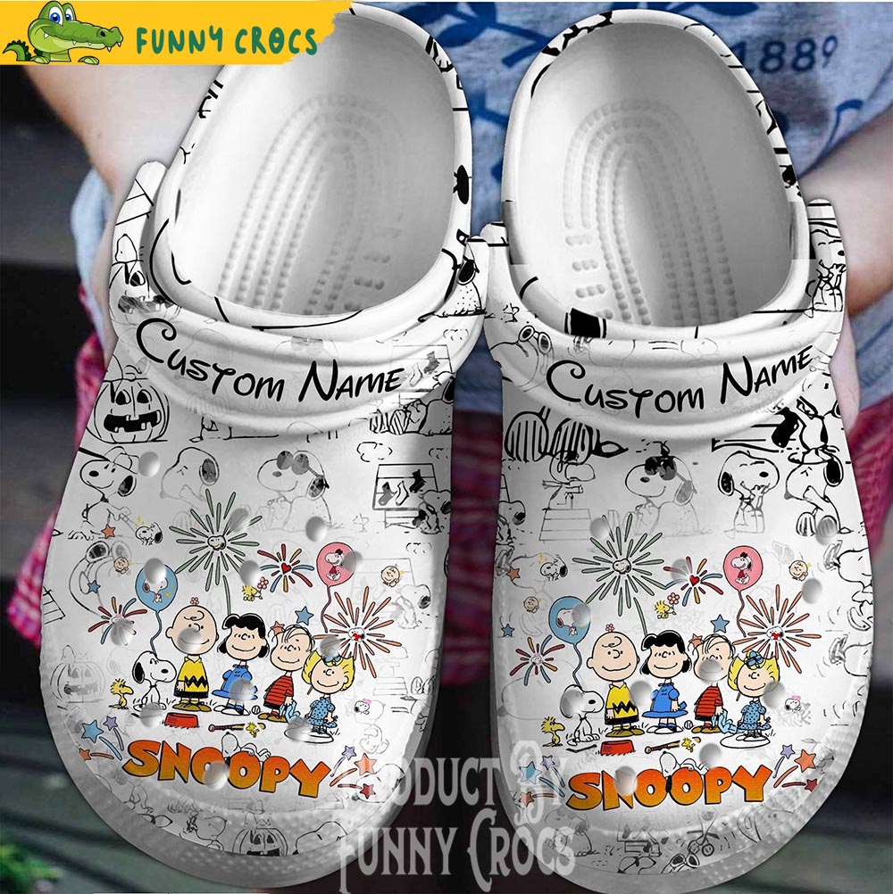Custom Halloween Snoopy Crocs Shoes - Discover Comfort And Style Clog ...
