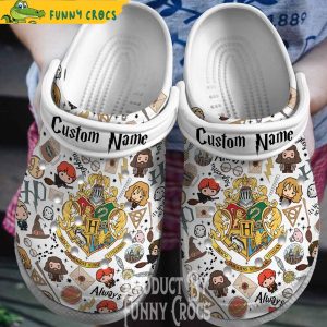 Custom Harry Potter Chibi Crocs Clogs 1