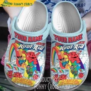 Custom Kool-Aid Man Crocs Shoes