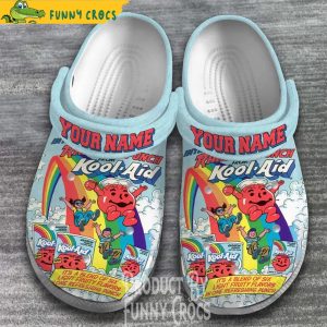 Custom Kool Aid Man Crocs Shoes 2