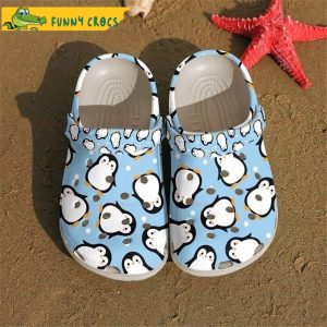 Cute Penguin Crocs Shoes