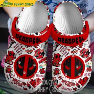 Daddy Needs To Express Some Rage Deadpool Crocs