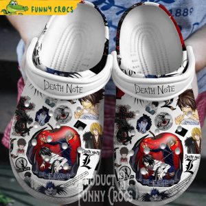 Death Note Anime Characters Crocs Shoes 1