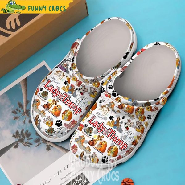 Disney Lady And The Tramp Crocs Shoes