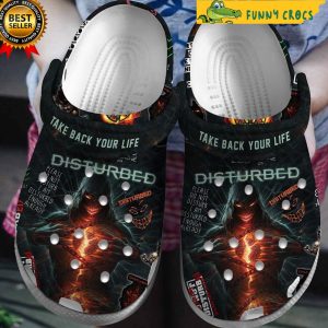 Disturbed Take Back Your Life Tour Crocs Shoes