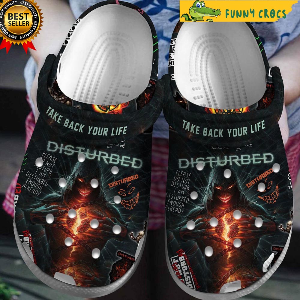 Disturbed Take Back Your Life Tour Crocs Shoes - Discover Comfort And ...