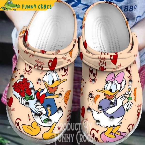 Donald And Daisy Duck Crocs