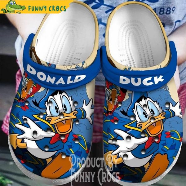 Donald Duck Crocs By Funny Crocs