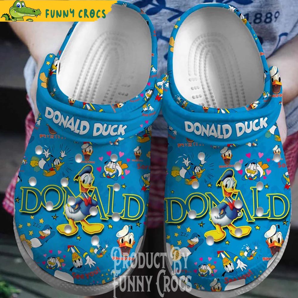 Donald Duck Movie Disney Crocs