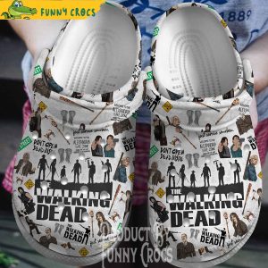 Don’t Dead Open Inside Walking Dead Crocs Shoes