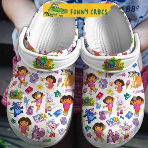 Dora The Explorer Crocs Shoes 1