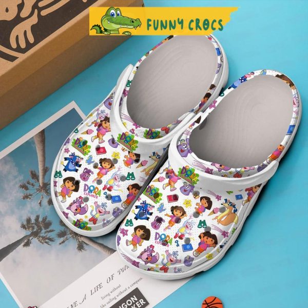 Dora The Explorer Crocs Shoes