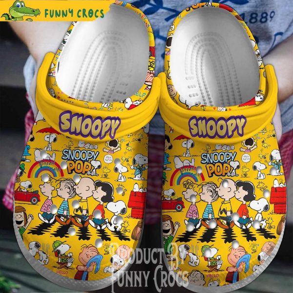 Dream Colors Snoopy Crocs Shoes