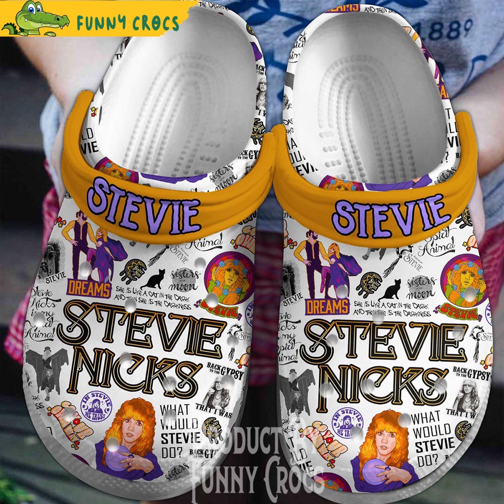 Dreams Stevie Nicks Crocs Shoes