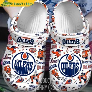 Edmonton Oilers Hockey NHL Crocs