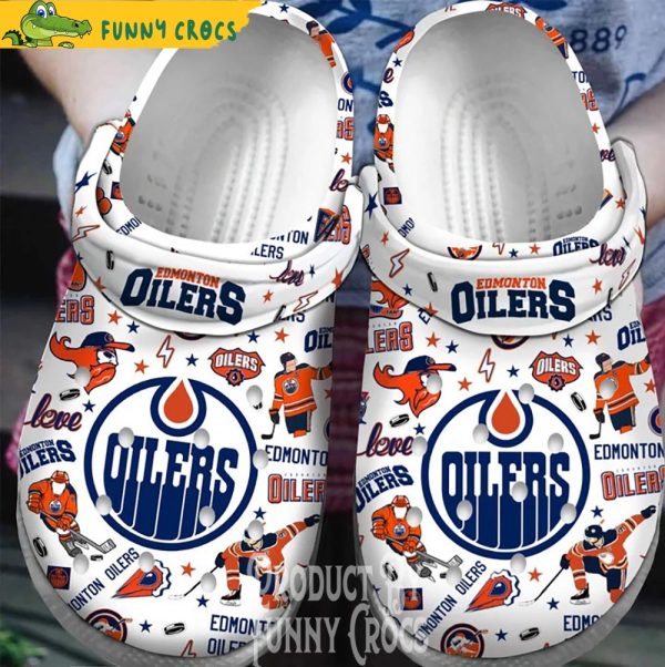 Edmonton Oilers Hockey NHL Crocs