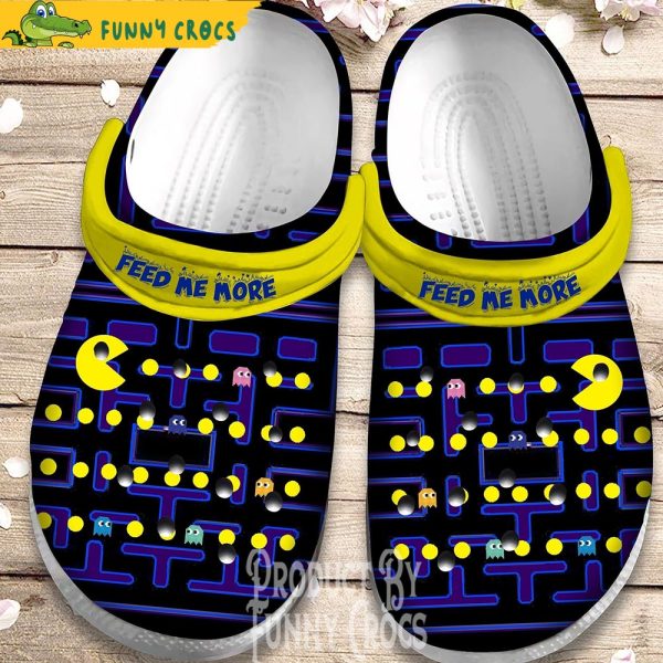 Feed Me More Pacman Crocs