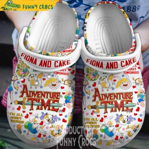 Fionna And Cake Adventure Time Crocs Shoes 1