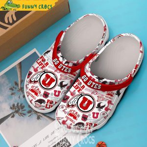 Football Utah Utes Crocs Shoes 3