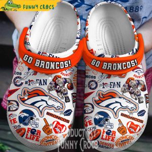 For Life Denver Broncos Crocs 1