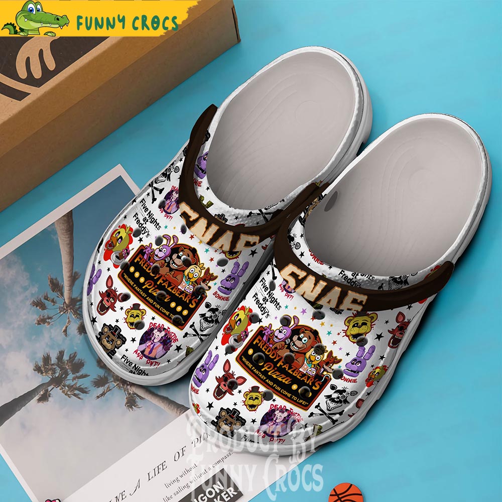 Freddy Fazbear's Pizza Crocs Clogs - Discover Comfort And Style Clog ...