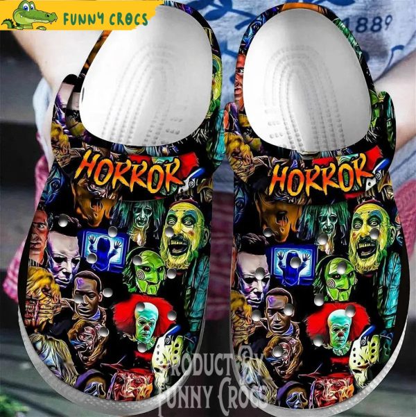 Funny Scary Movies Halloween Crocs