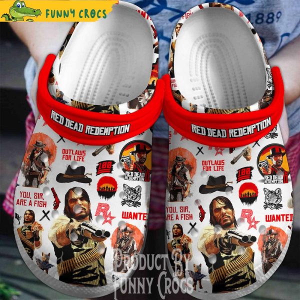 Game Red Dead Redemption Crocs