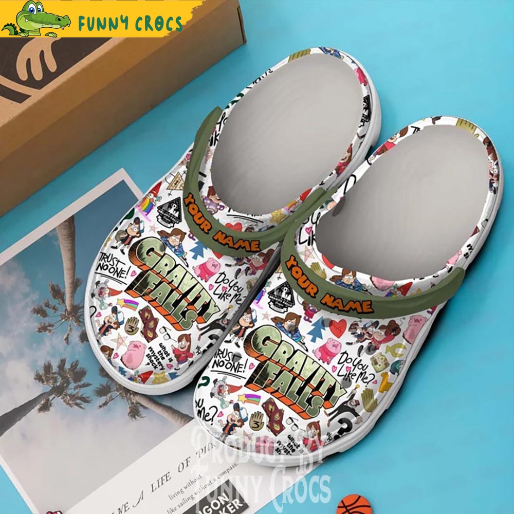 Gravity Falls Cartoon Crocs Shoes - Discover Comfort And Style Clog ...