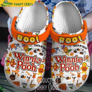 Halloween Boo Winnie The Pooh Crocs