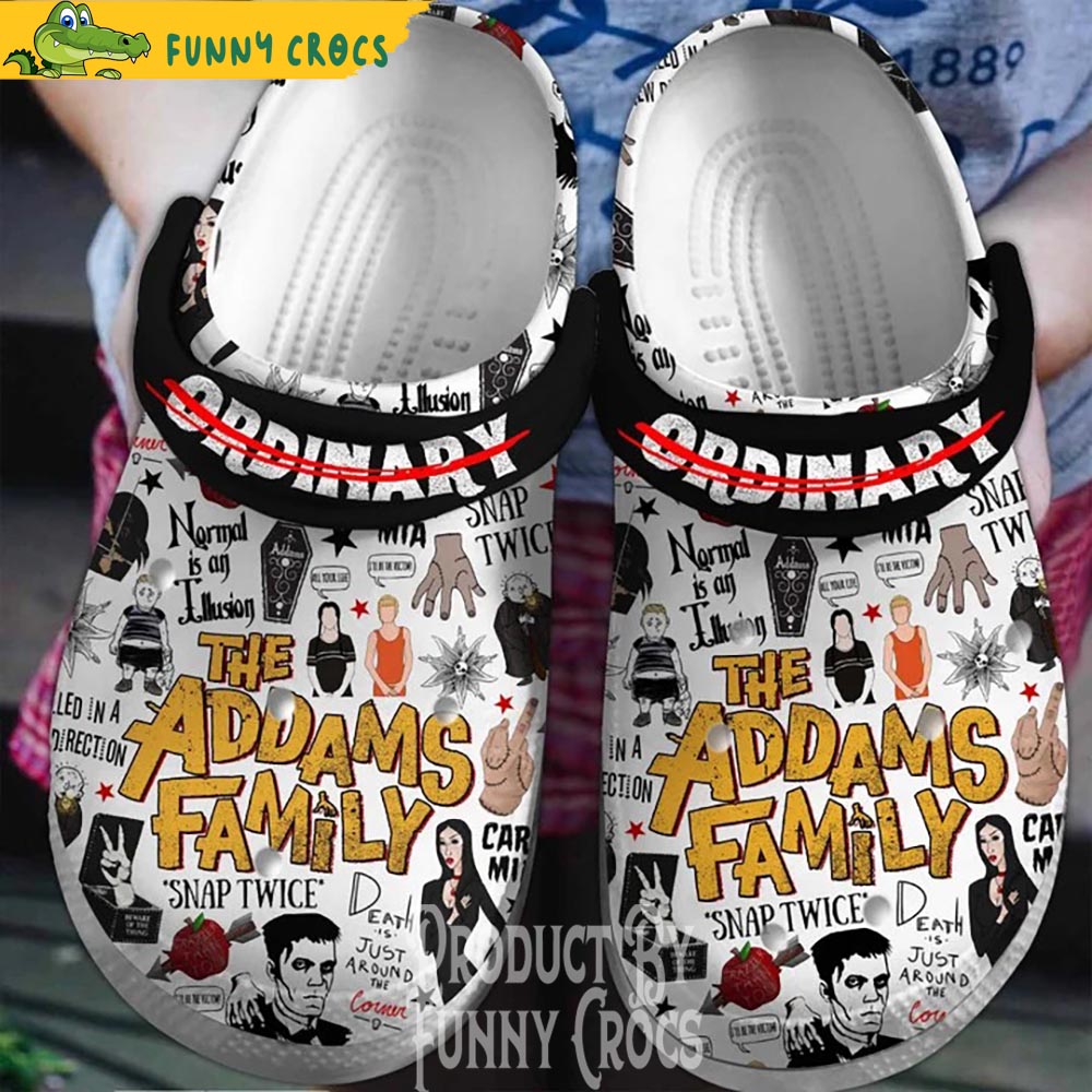 Halloween With The New Addams Family Crocs Shoes - Discover Comfort And ...