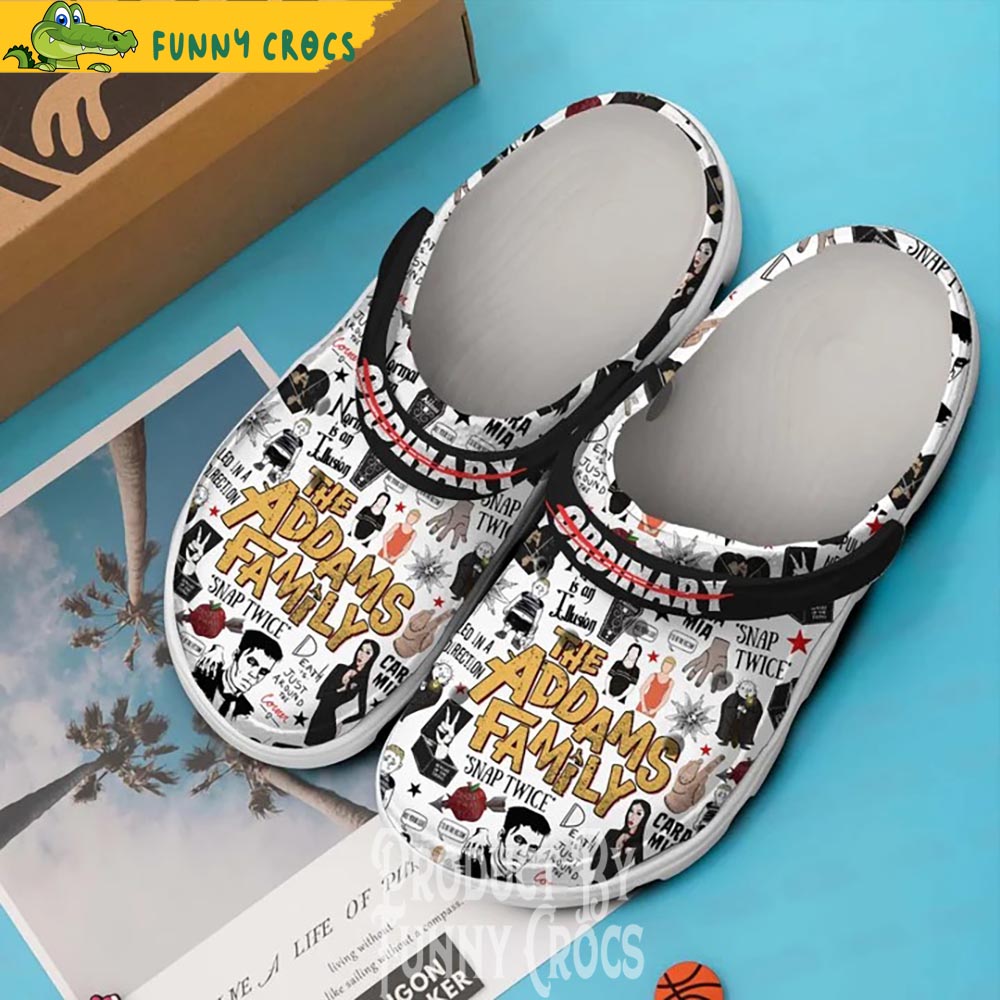 Halloween With The New Addams Family Crocs Shoes - Discover Comfort And ...