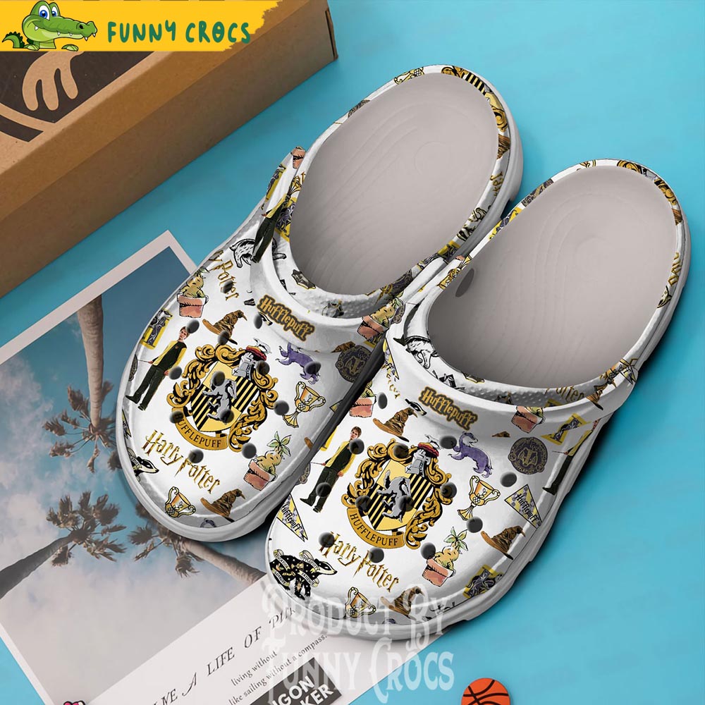 Harry Potter Crocs Four Houses Slippers Funny Four Clans Harry Potter Crocs  Clogs Shoes Gift For Reading Lovers Hogwarts School Movie Fans Witchs  Wizards Muggles - Laughinks