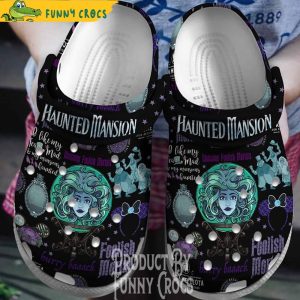 Haunted Mansion Welcome Foolish Mortals Crocs Shoes 2