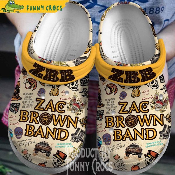 Hershey Zac Brown Band Crocs