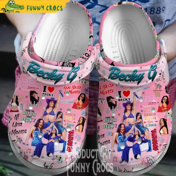Is Becky G Single Crocs Shoes