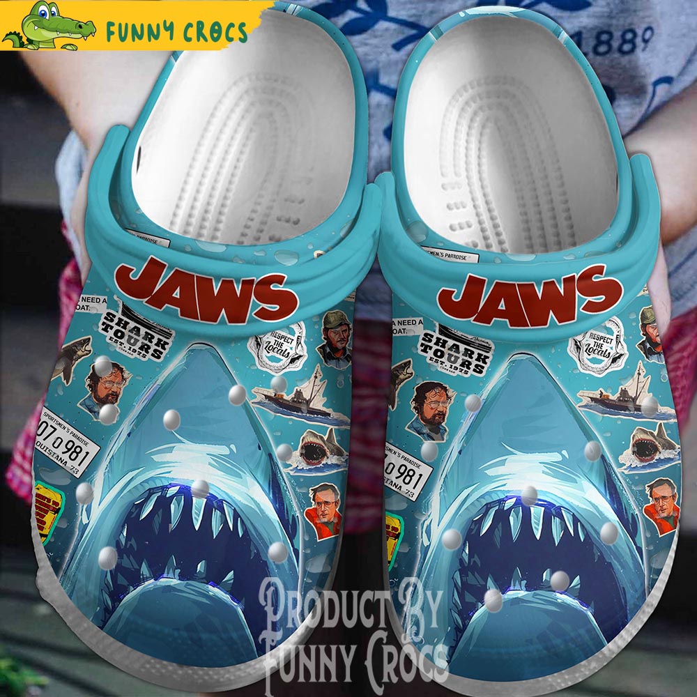 Jaws The Movie Crocs Shoes