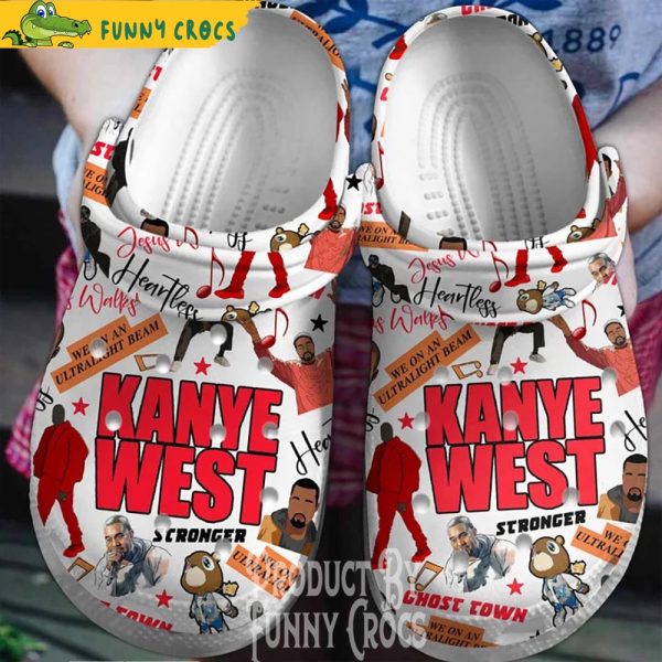 Kanye West Rapper Music Crocs Shoes