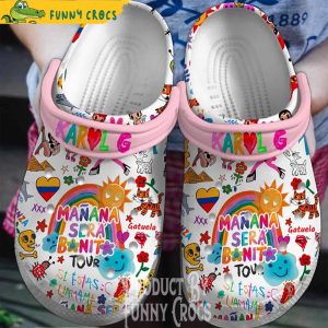 Karol G Manana Sera Bonito Tour Crocs Slippers