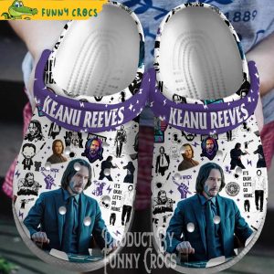 Keanu Reeves John Wick Crocs Shoes 1