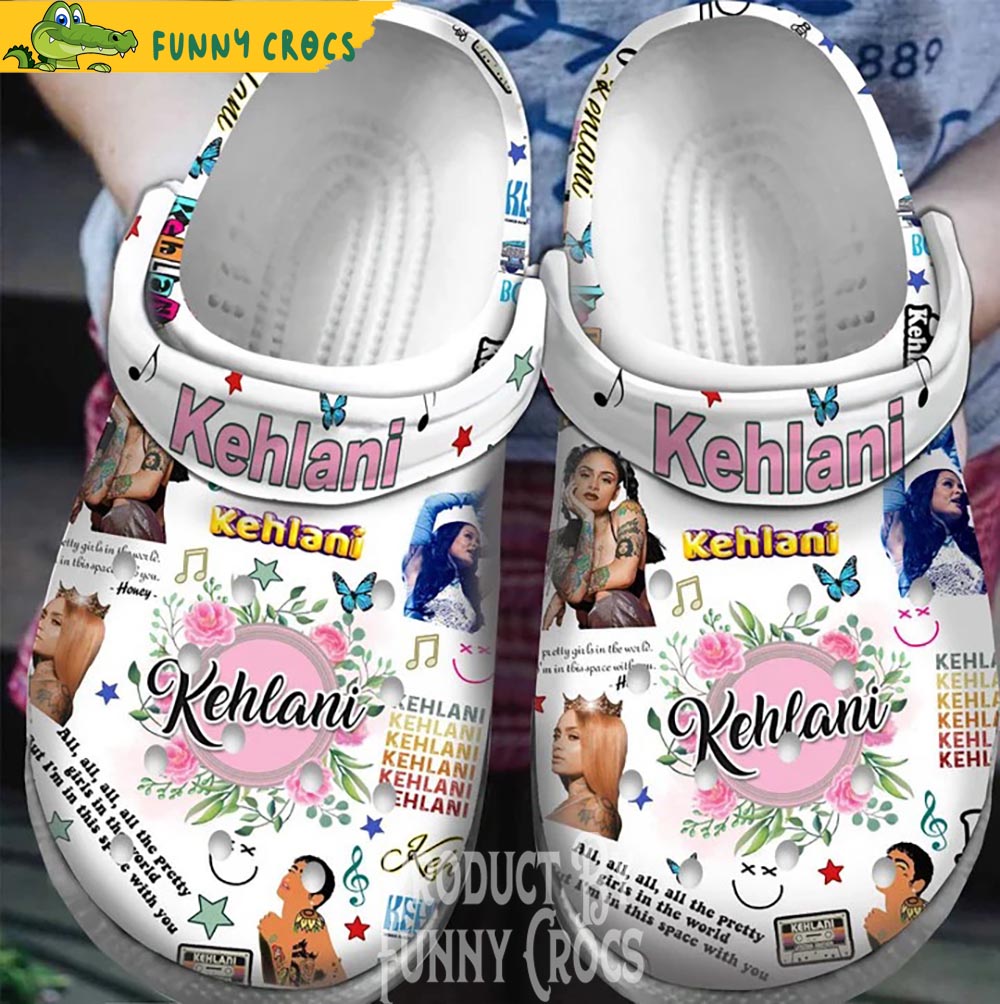 Kehlani Tour Music Crocs Shoes
