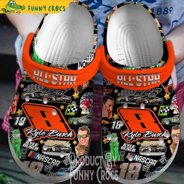 Kyle Busch All Star Race Crocs Shoes