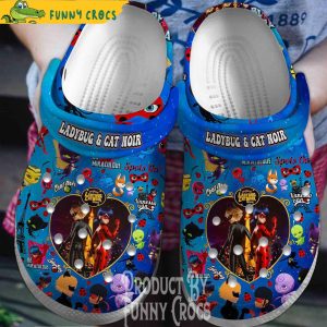 Ladybug And Cat Noir Movie Cartoon Crocs Shoes
