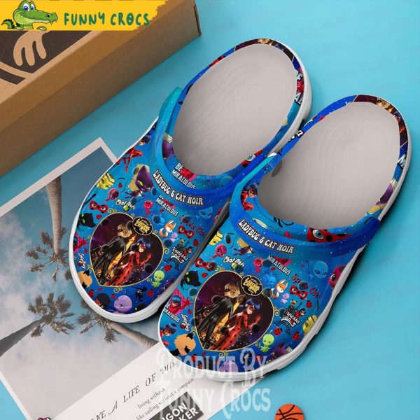 Ladybug And Cat Noir Movie Cartoon Crocs Shoes