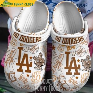 Let’s Go Dodgers Crocs Shoes
