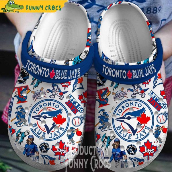 Let’s Go Toronto Blue Jays Crocs Shoes
