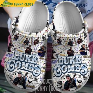 Luke Combs Beautiful Crazy Crocs Clogs 1