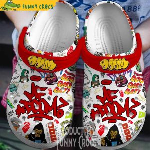 MF Doom Cartoon Music Crocs Shoes 1