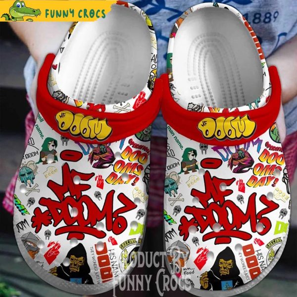 MF Doom Cartoon Music Crocs Shoes